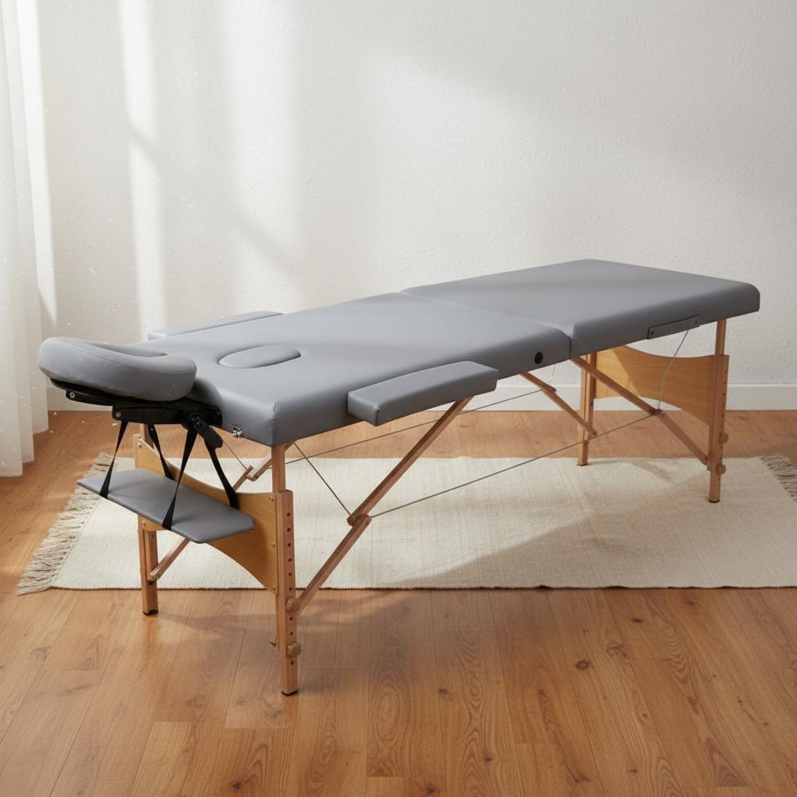 Upholstery Leather Work - Portable Massage Table PU Leather Upholstery