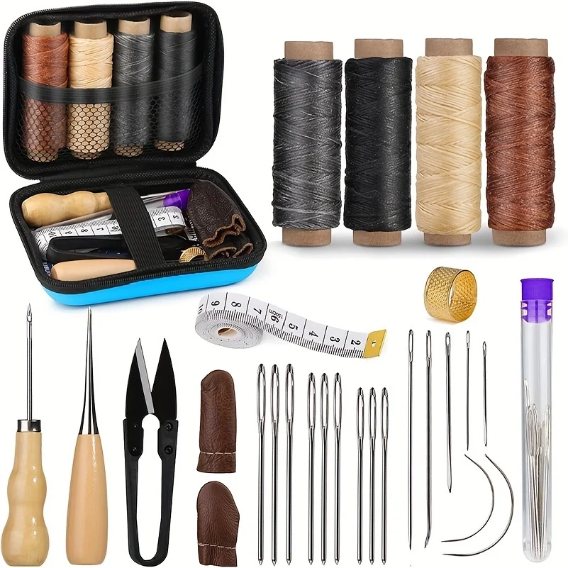 Upholstery Leather Work - [Leather Working Kit] Leather Sewing Kit,
