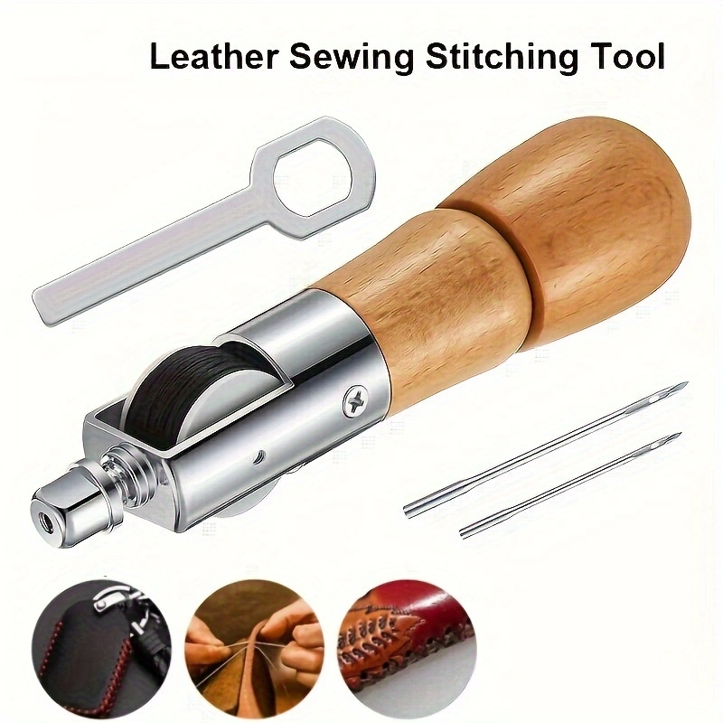 Waxed Thread Linen - 1 Set Leather Sewing Stitching Tool