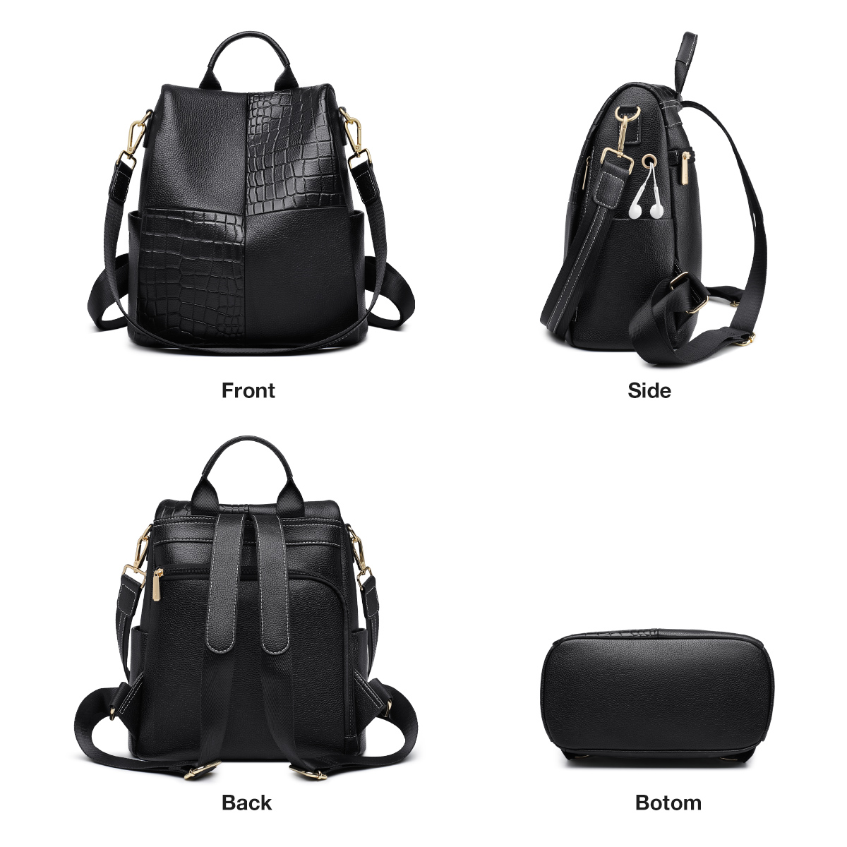 FOXER Women's Backpack Large C - огляд і ціна Leather Work Womens Backpack