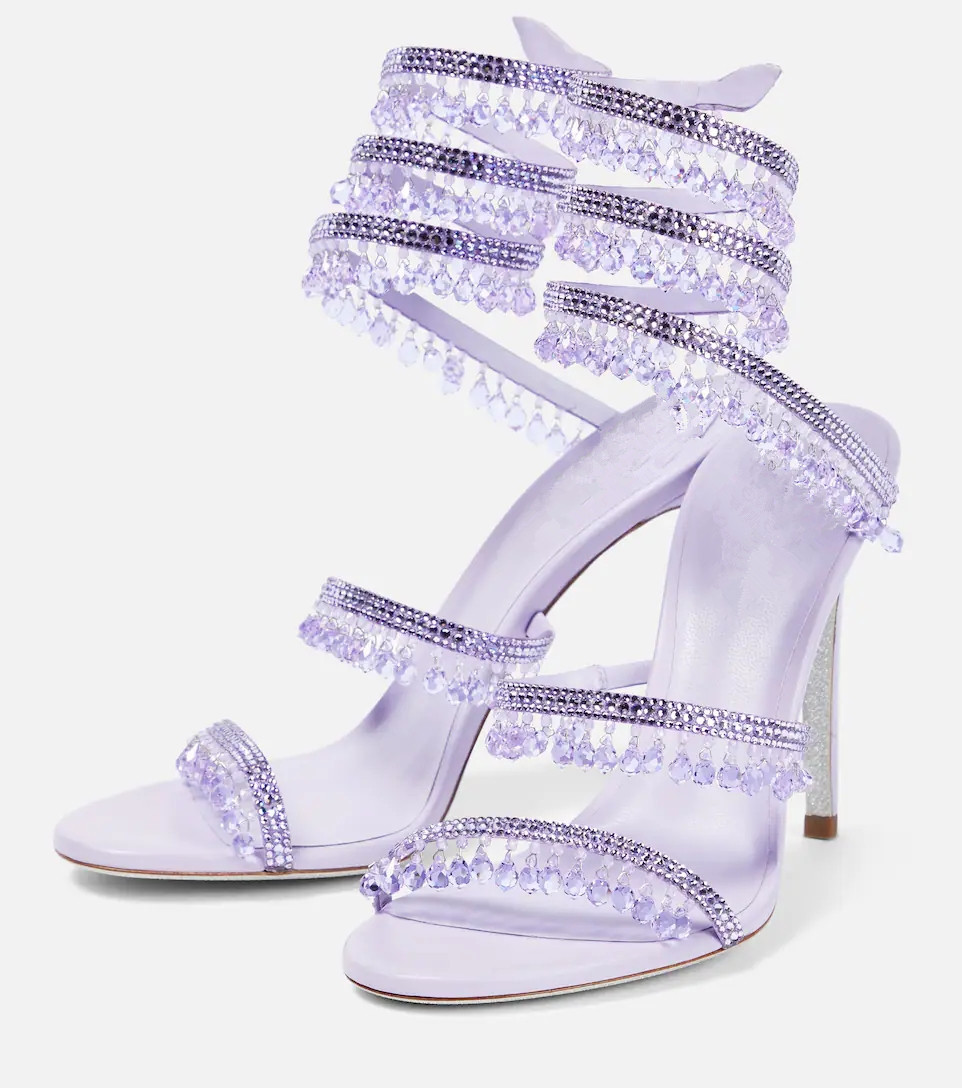 Sexy Green Crystal Fringe Stil - огляд і ціна Leather Work Heels