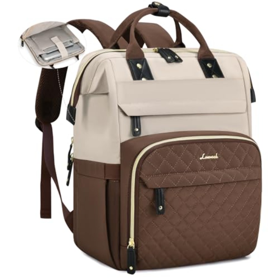 Laptop Backpack for Women, Wat - огляд і ціна Leather Work Womens Backpack