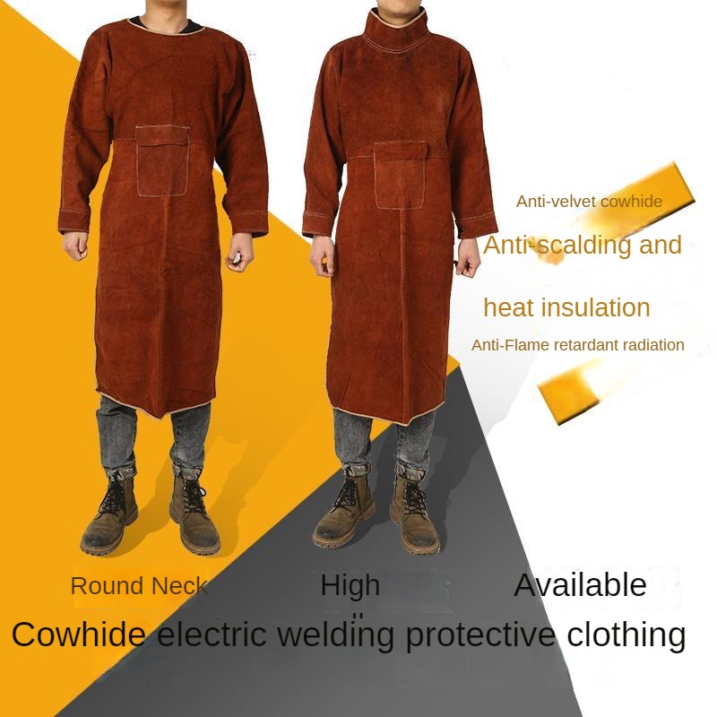 Welder Protective Cover Cowhid - огляд і ціна Leather Work Overalls