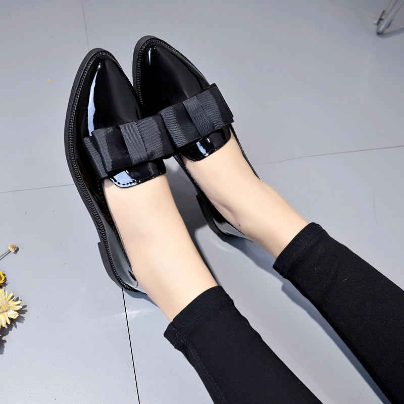Black/ Wine Red Patent Leather - огляд і ціна Leather Work Heels