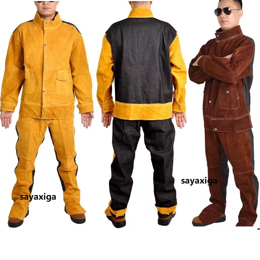 Heavy Duty Leather Welding Sui - огляд і ціна Leather Work Overalls