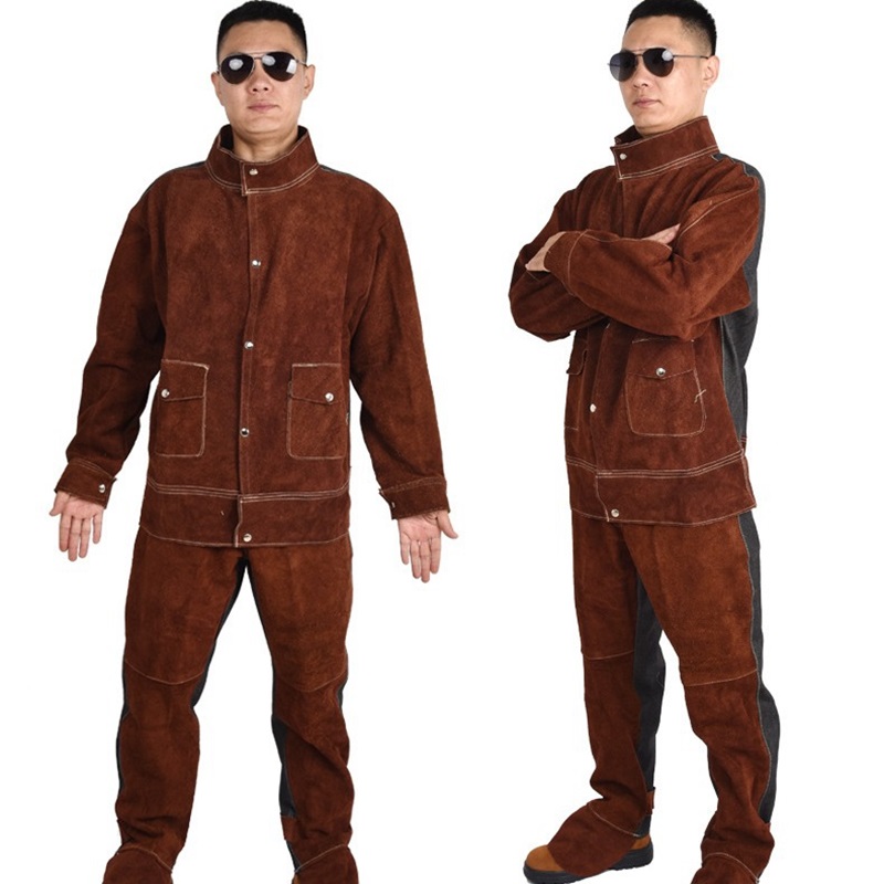 Heavy Duty Leather Welding Sui - огляд і ціна Leather Work Overalls