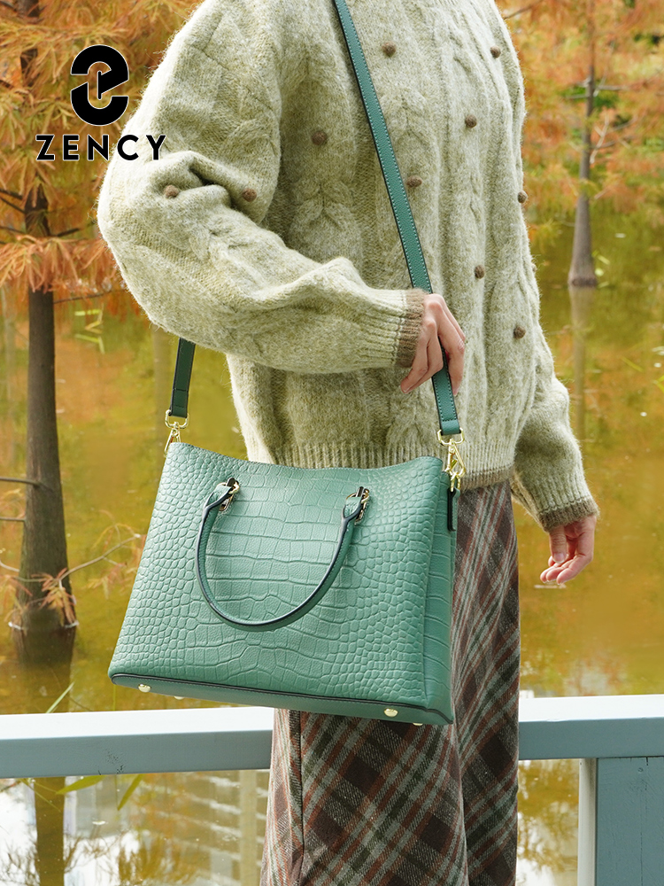 Zency Women's Genuine Leather  - огляд і ціна Leather Work Handbag