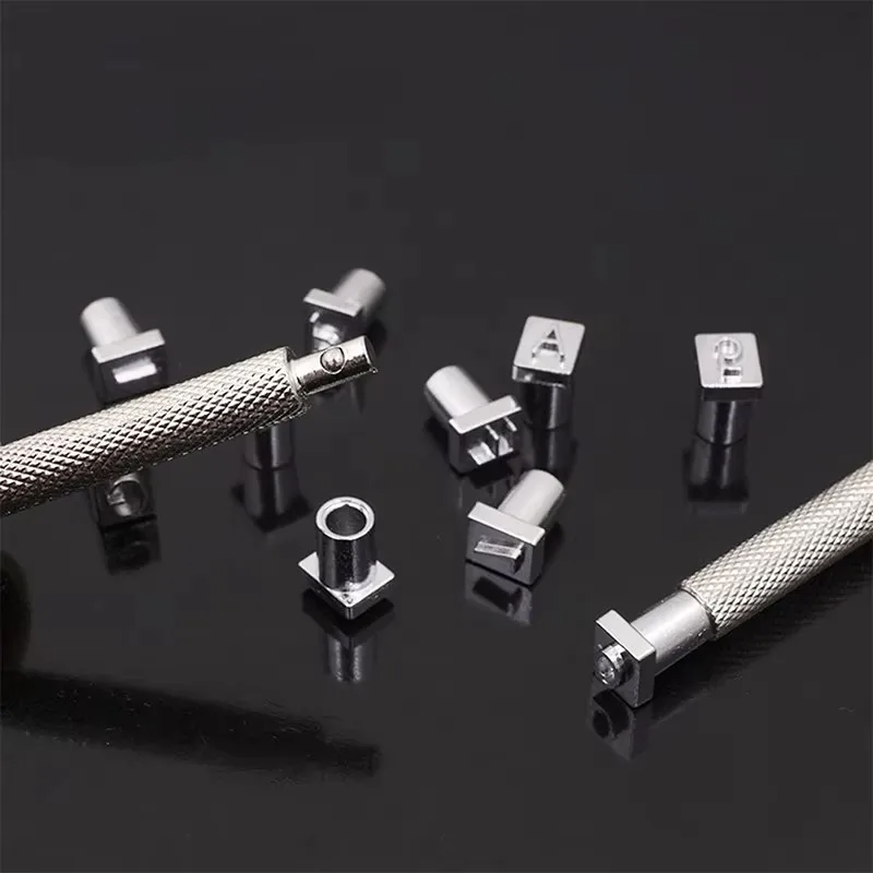 36Pcs 3mm/6mm Stainless Steel  - огляд і ціна Leather Stamp Set