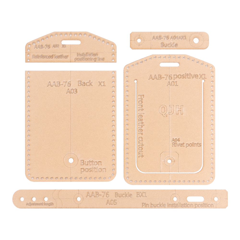 1Set Suitcase/Work ID Tags, ID - огляд і ціна Leatherwork Templates