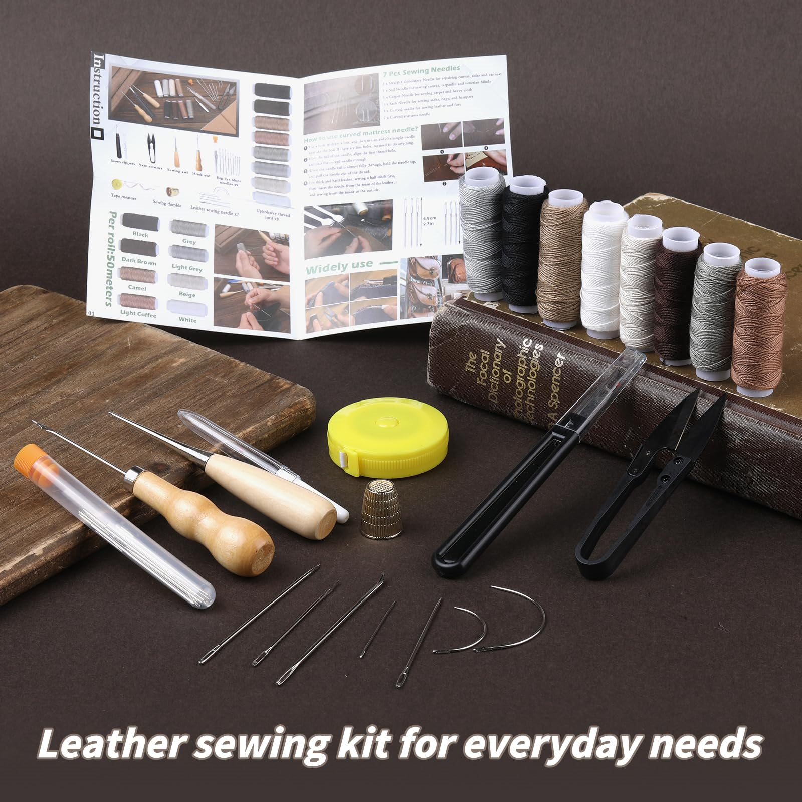 Upholstery Repair Sewing Kit H - огляд і ціна Upholstery Leather Work