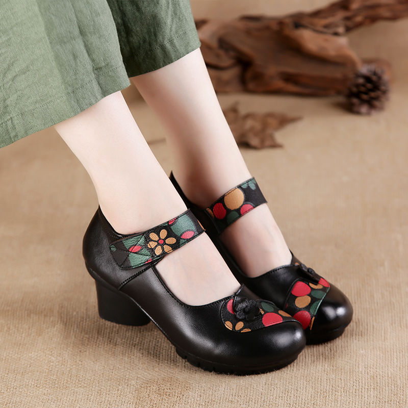 Wedges women luxury high quali - огляд і ціна Leather Work Heels