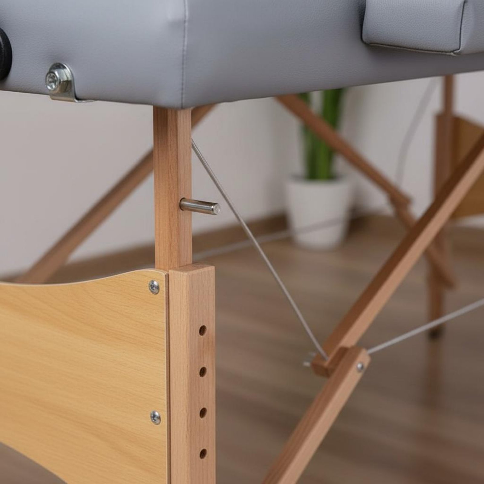 Portable Massage Table PU Leat - огляд і ціна Upholstery Leather Work