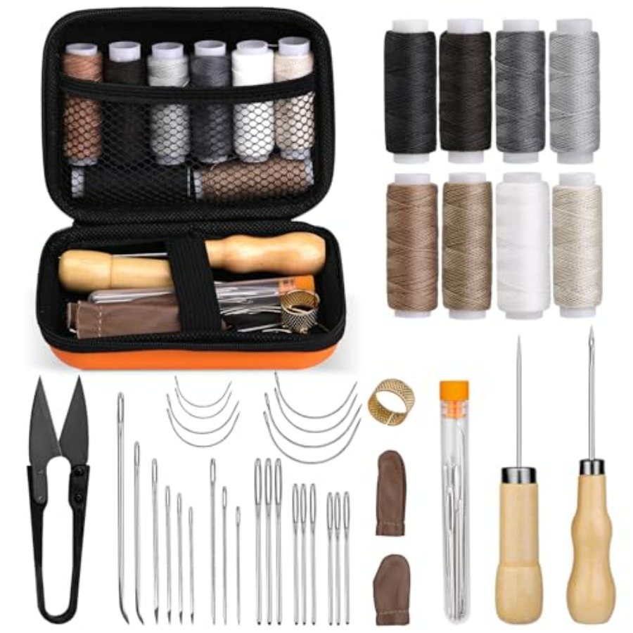 40 Pcs Upholstery Repair Sewin - огляд і ціна Upholstery Leather Work