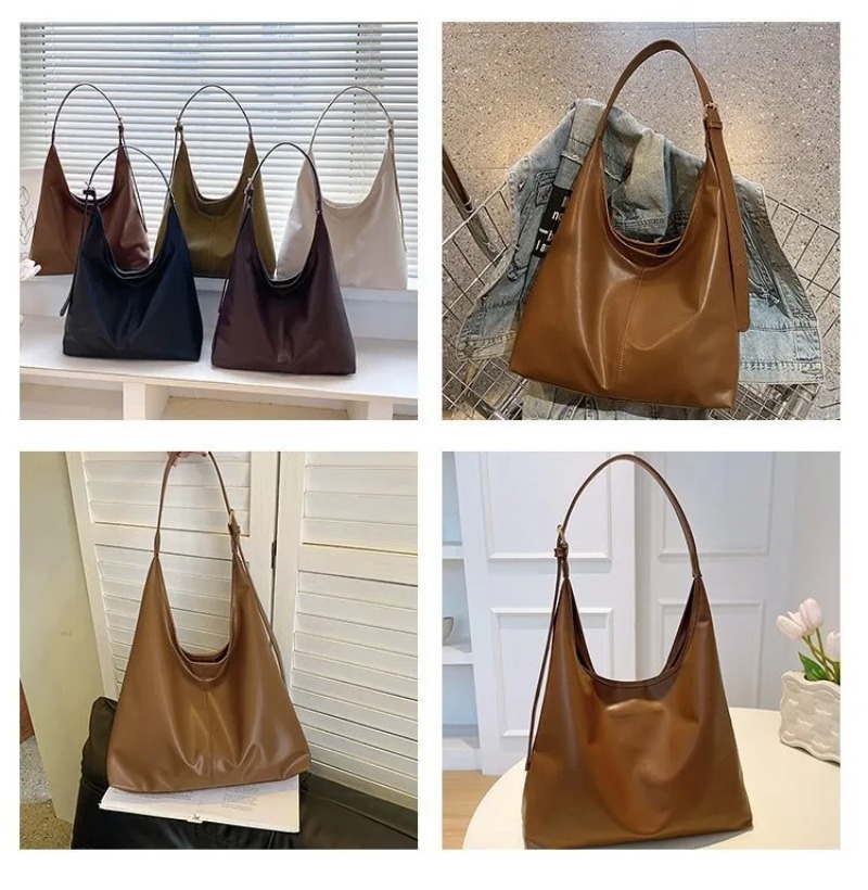 Vintage Hobo Tote Bag for Wome - огляд і ціна Leather Work Handbag