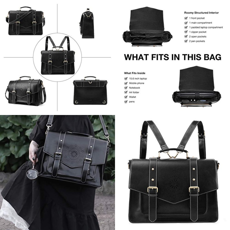 Backpack for Women Briefcase M - огляд і ціна Leather Work Womens Backpack