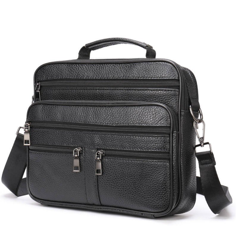 Fashion Men's Shoulder Bag Bla - огляд і ціна Leather Work Handbag