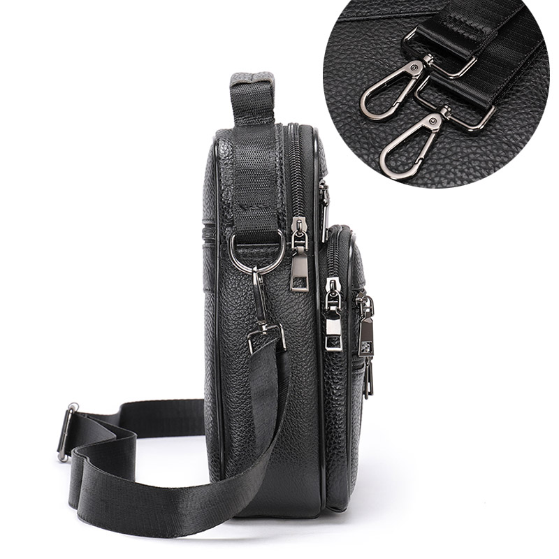 Fashion Men's Shoulder Bag Bla - огляд і ціна Leather Work Handbag