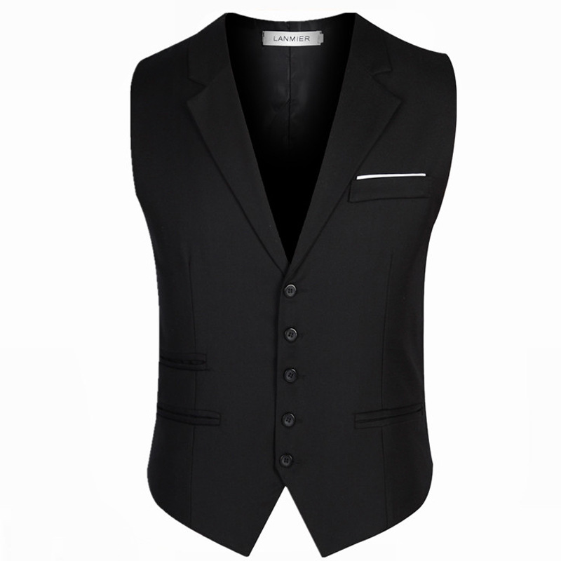 Men's Business Casual Formal S - огляд і ціна Leather Work Vest For Men