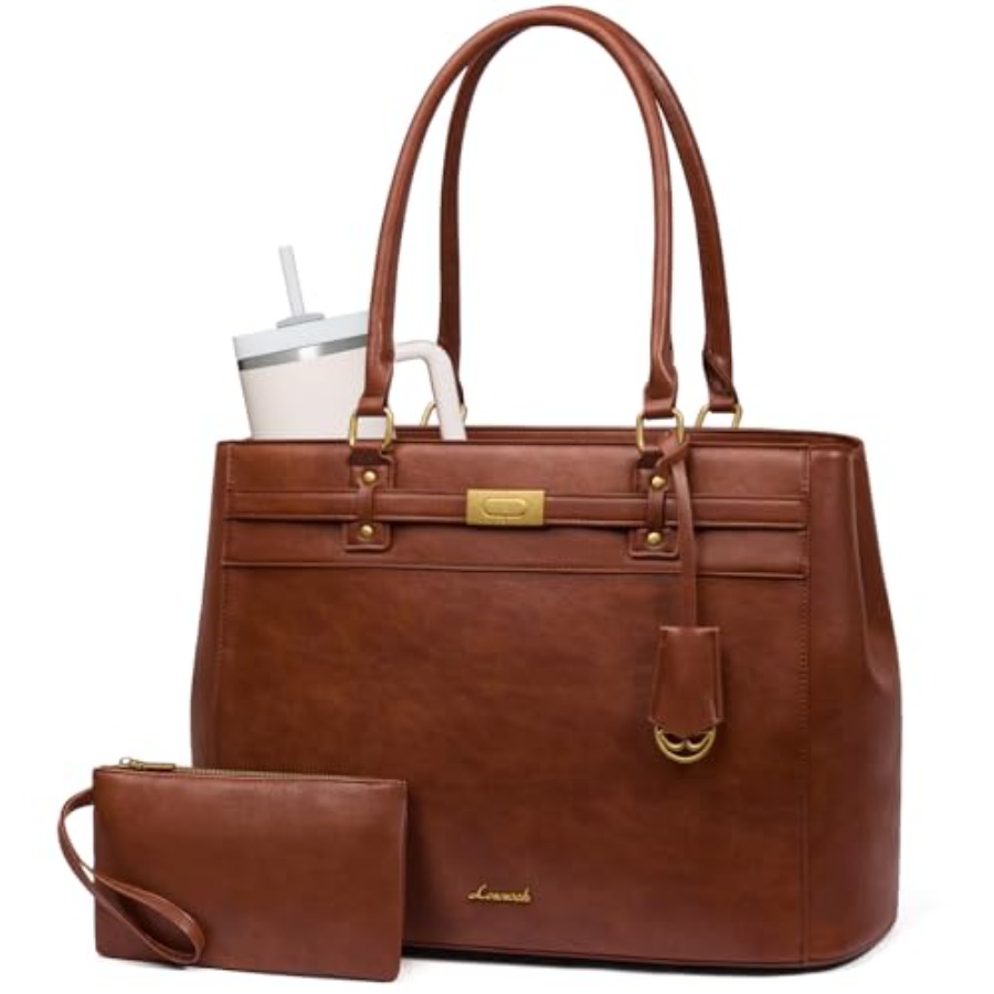 Laptop Tote Bag for Women, 15. - огляд і ціна Leather Work Womens Backpack