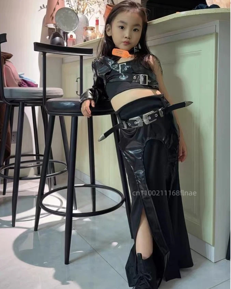 New Girls' Jazz Dance Leather  - огляд і ціна Leather Work Overalls