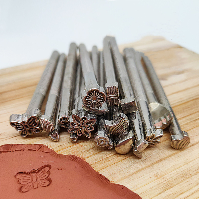 Pottery Stamps for Embossing L - огляд і ціна Leather Stamp Set