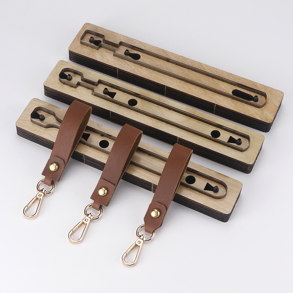 Wooden Punching Die Key Chain  - огляд і ціна Leatherwork Templates