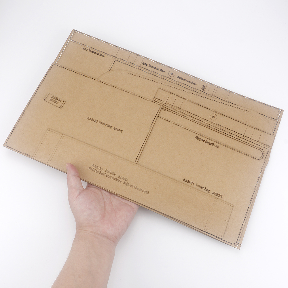 1Set Large-Capacity Minimalist - огляд і ціна Leatherwork Templates