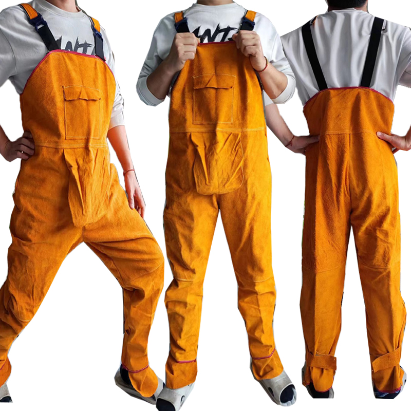 Welding Clothing Men's Overall - огляд і ціна Leather Work Overalls