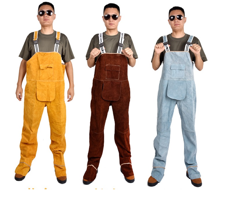 Welding Clothing Men's Overall - огляд і ціна Leather Work Overalls