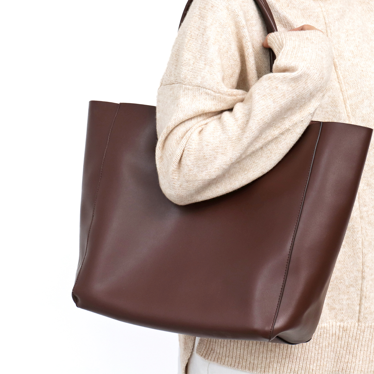 Large Capacity Tote Handbag fo - огляд і ціна Leather Work Handbag