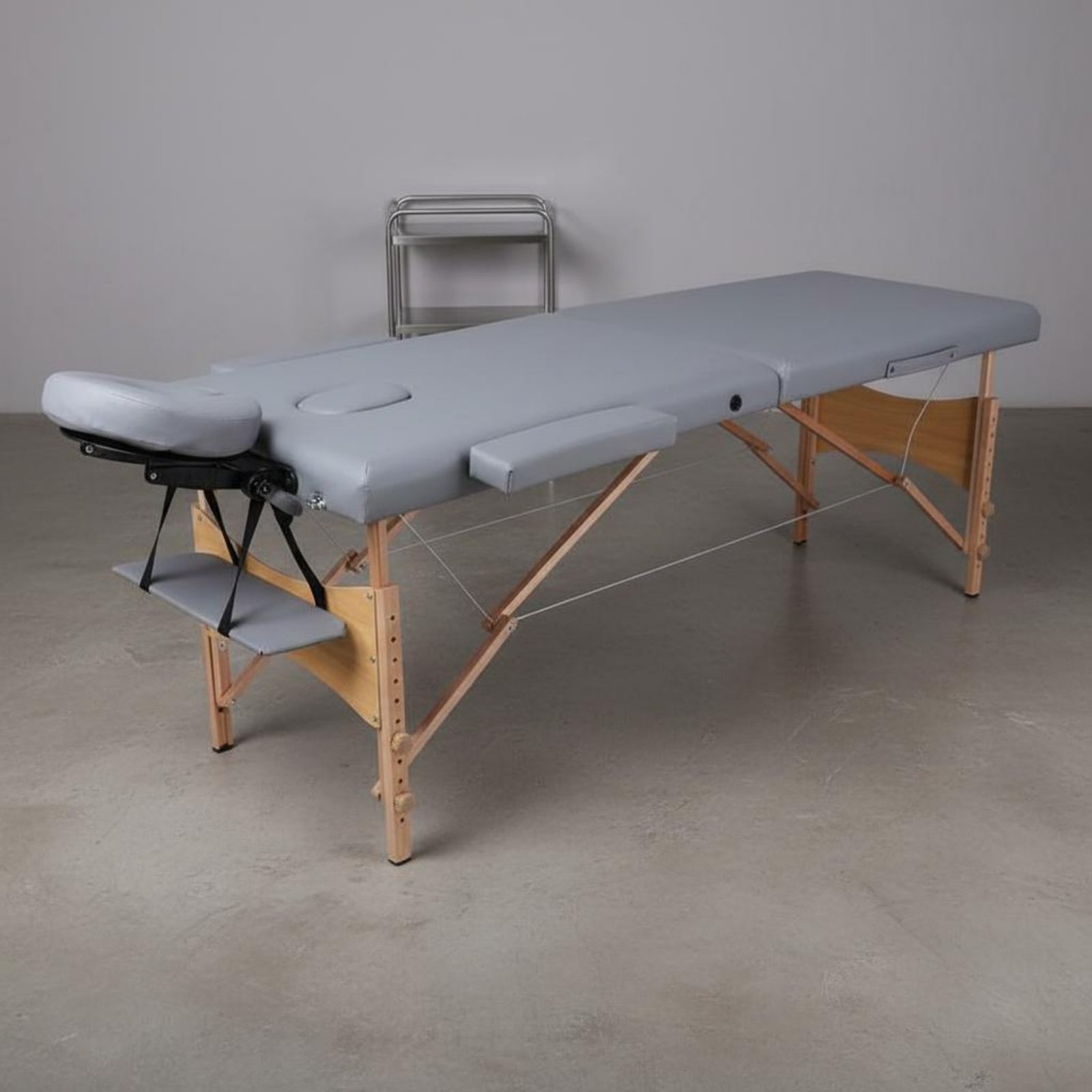 Portable Massage Table PU Leat - огляд і ціна Upholstery Leather Work