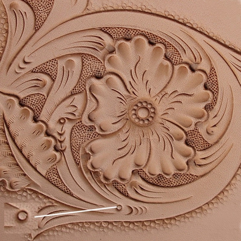Arabesque Dot Stamp Set S631/1 - огляд і ціна Leather Stamp Set