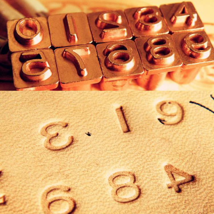 Leather Number Stamp Set 10 Pc - огляд і ціна Leather Stamp Set