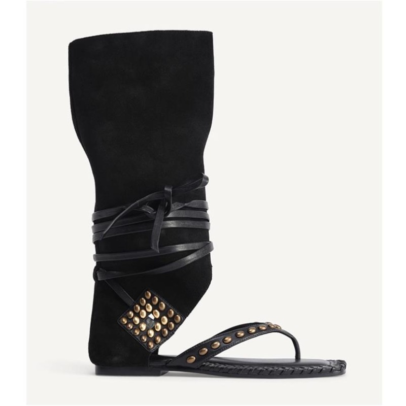 Summer Flat with Gladiator San - огляд і ціна Leatherwork Rivets