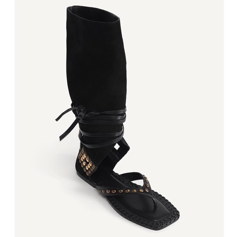 Summer Flat with Gladiator San - огляд і ціна Leatherwork Rivets