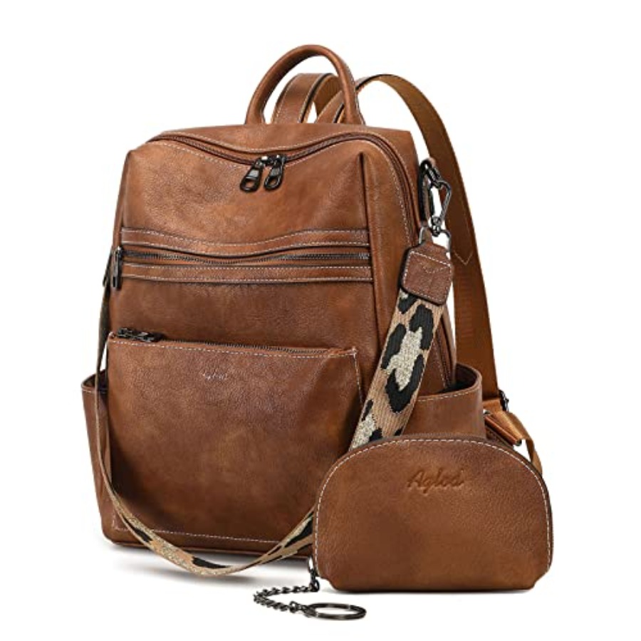 Leather Backpack Purse for Wom - огляд і ціна Leather Work Womens Backpack
