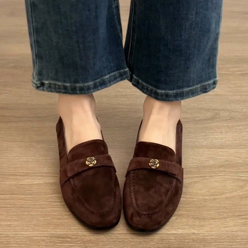 Loafers for Women 2026 New Sty - огляд і ціна Leather Work Heels
