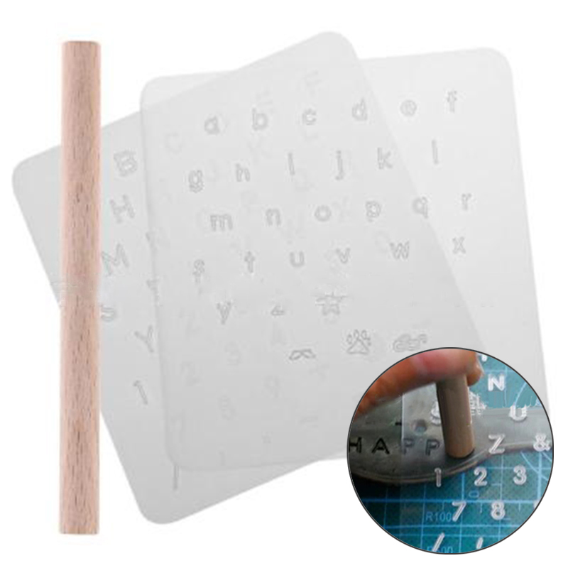 3 Piece Set Craft Leather Stam - огляд і ціна Leather Stamp Set