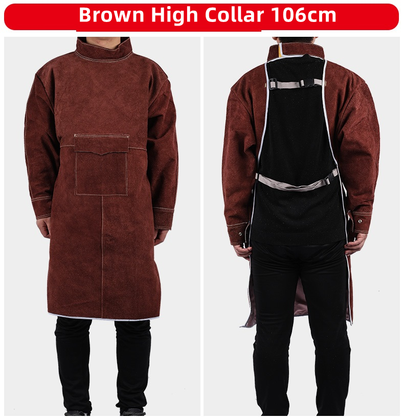 Leather Suede Electric Welding - огляд і ціна Leather Work Overalls