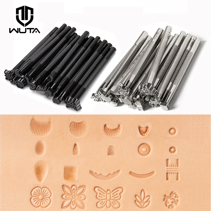 WUTA Leather Stamping Tools Sk - огляд і ціна Leather Stamp Set