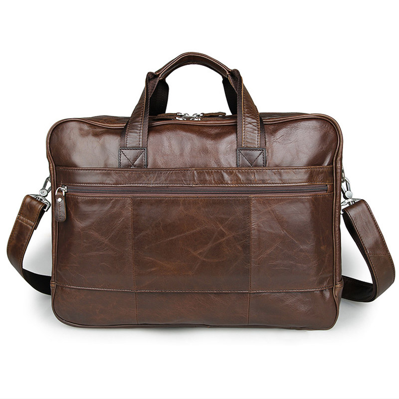LACHIOUR Genuine Leather Men B - огляд і ціна Leather Work Handbag